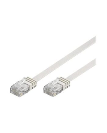 Deltaco Tp-61v-fl Patchkabel     Hvid