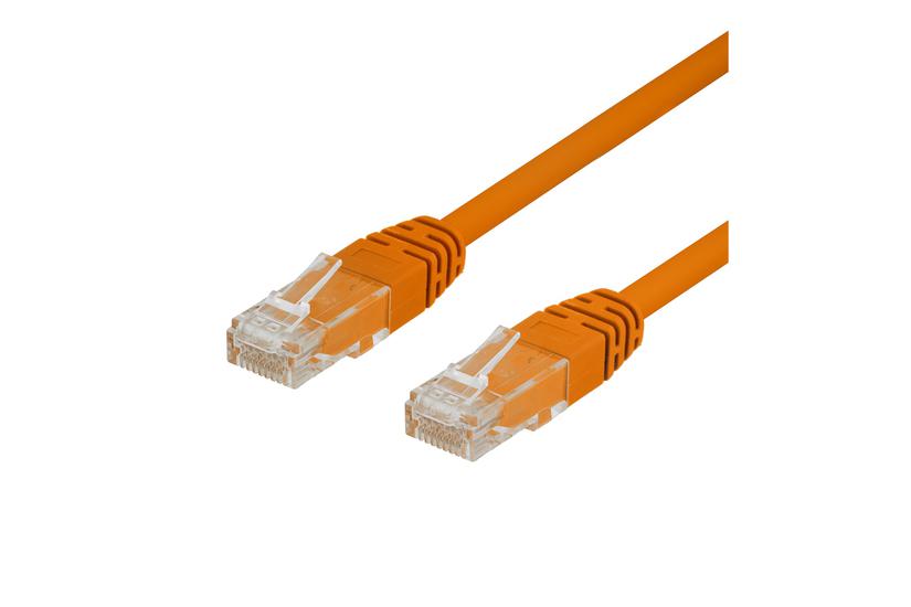 Deltaco Tp-603-or Patchkabel 30 Cm Orange