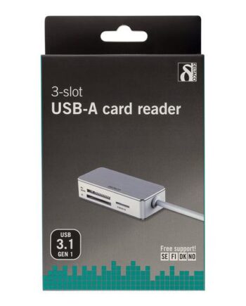 Deltaco Usb     Kortlæser