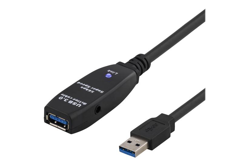 Deltaco Usb3-1001 Usb Forlængerkabel Usb Type Til Usb Type