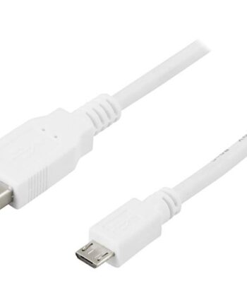 Deltaco Usb-301w Usb-kabel Usb Til Micro-usb Type