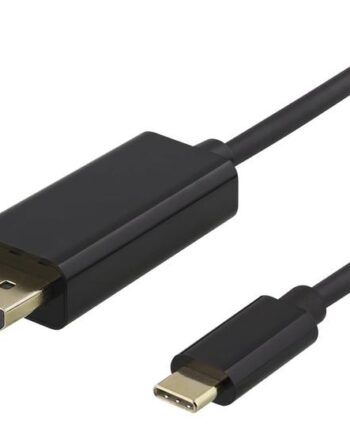 Deltaco Usb-  Til Displayport     Sort