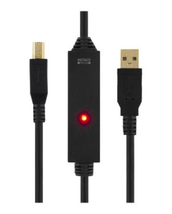 Deltaco Usb-ex05m Usb-kabel Usb Type   Til Usb