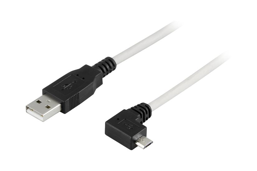 Deltaco Usb-kabel Usb Til Micro-usb Type