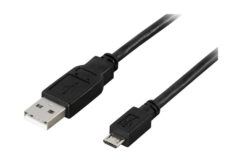 Deltaco Usb-kabel Usb Til Micro-usb Type