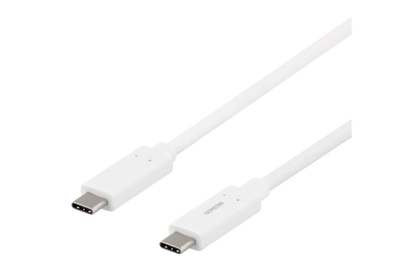 Deltaco Usbc-1126m Usb Type- Kabel 24 Pin Usb- Til 24 Pin Usb- 50 Cm