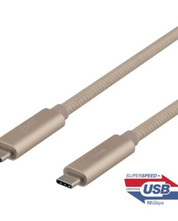 Deltaco Usbc-1421m Usb Type-  Kabel Usb-  Til Usb-  50 Cm