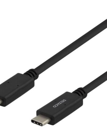 Deltaco Usbc-2002 Usb Type-  Kabel 24 Pin Usb-  Til 24 Pin Usb-