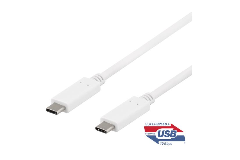 Deltaco Usbc-1407 Usb Type- Kabel Usb- Til Usb-