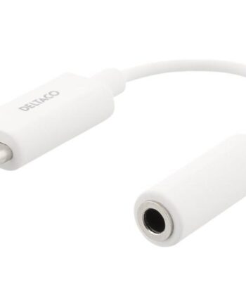 Deltaco Usbc-1145 Usb-  Til Hovedtelefon Jackstikadapter 11 Cm