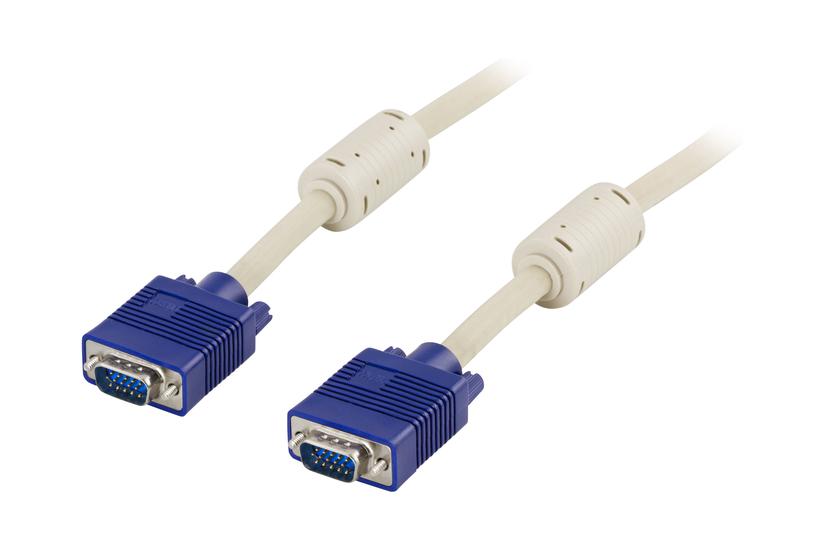 Deltaco Vga Til Vga       Grå