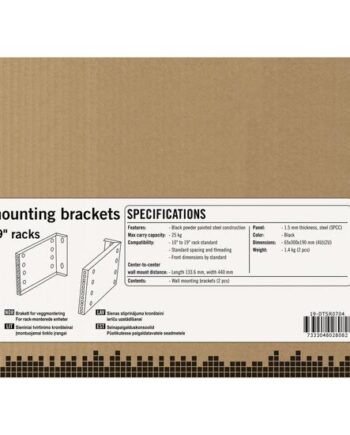 Deltaco 19-dtsr0704 Konsol For Rack 4u