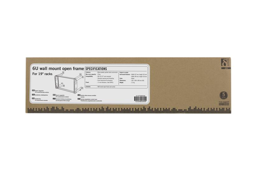 Deltaco 19-dtsr0506 Konsol For Rack 6u