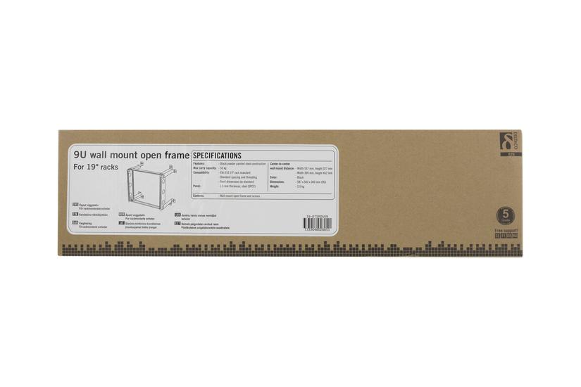 Deltaco 19-dtsr0509 Konsol For Rack 9u