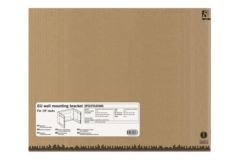 Deltaco 19-dtsr0206 Konsol For Rack 6u