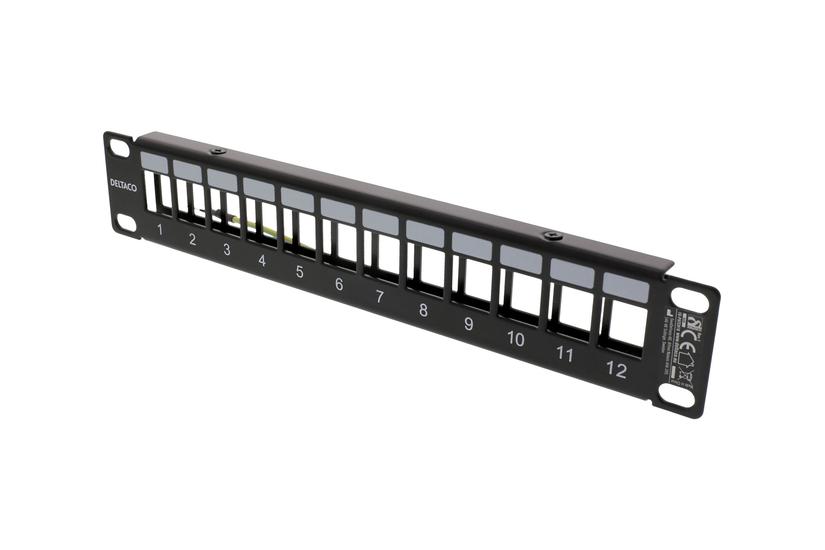 Deltacoimp 10-patch18 Patch-panel 1u 10 Quot