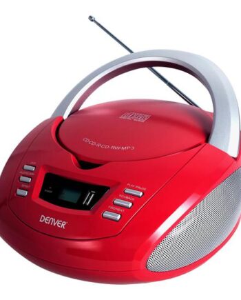 Denver Tcu-211red Boombox Cd  Usb-vært