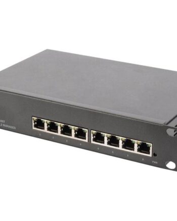 Digitus Dn-80117 Switch   Porte Administreret Monterbar På Stativ