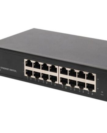 Digitus Dn-80115 Switch 16 Porte Ikke Administreret Monterbar På Stativ
