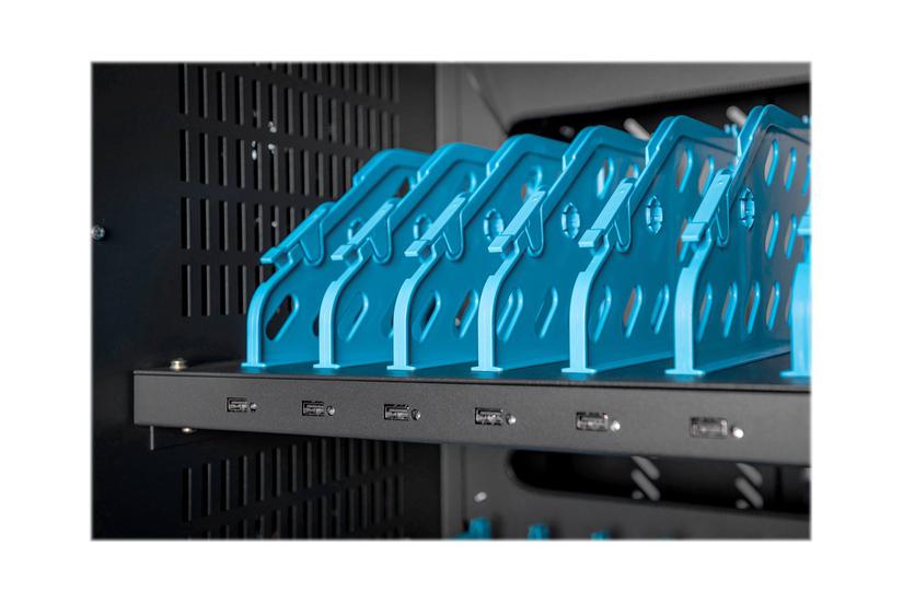 Digitus Dn-45002 Vogn Med Hjul For 30 Tablets Notebooks Sort Ral 9005