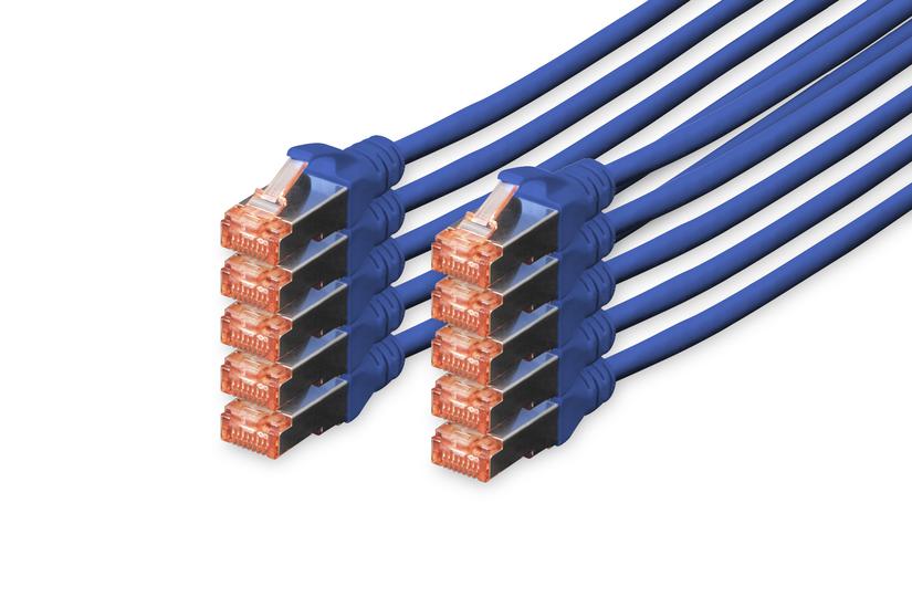Digitus Professional Patchkabel 25 Cm Blå
