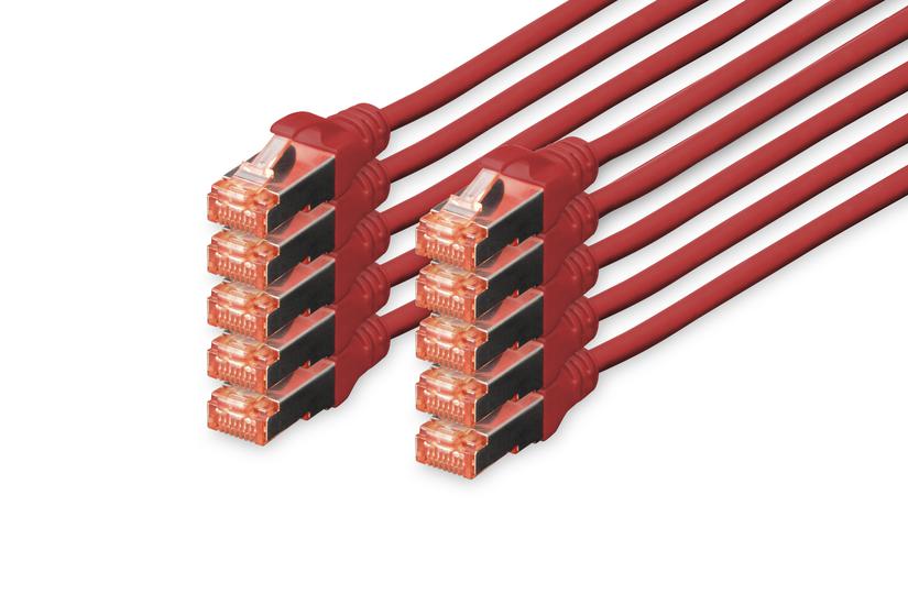Digitus Professional Patchkabel 50 Cm Rød