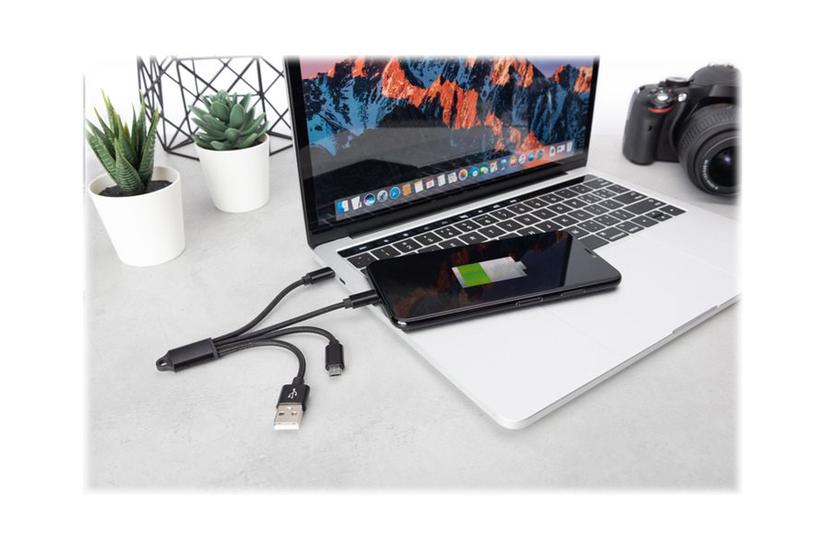 Digitus -in- Charger Cable Lightning-kabel Lightning Usb 15 Cm