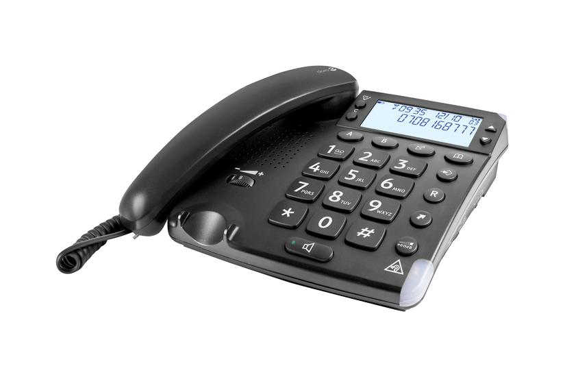 Doro Magna 4000 Telefon Med Ledning Med Opkalds-id Opkald Venter