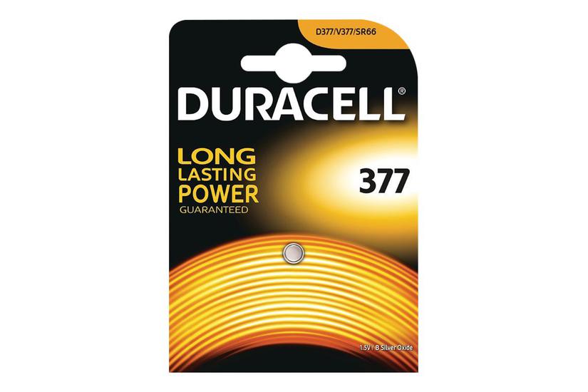 Duracell 377 Batteri Sr66 Sølvoxid