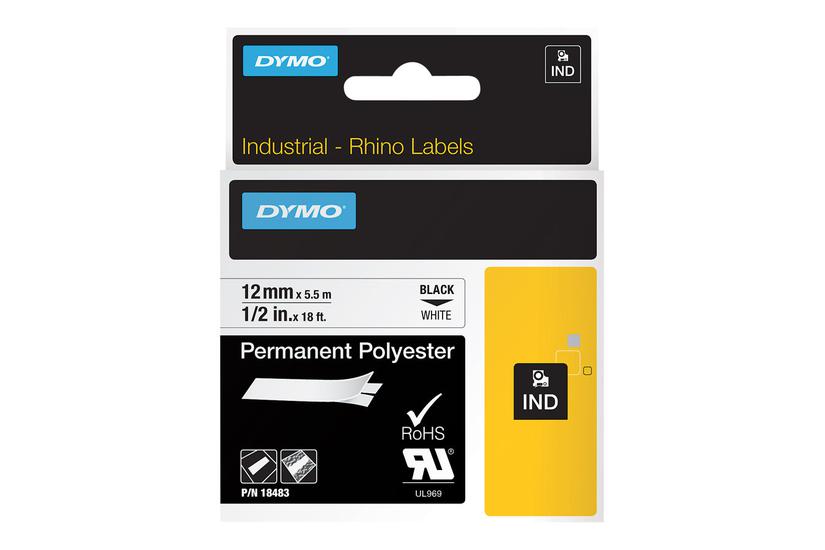 Dymo Ind Mærkattape Kassette Rulle Cm