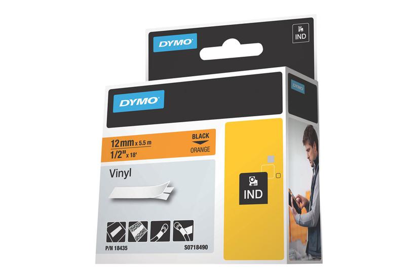 Dymo Vinyl Rulle Rulle Cm