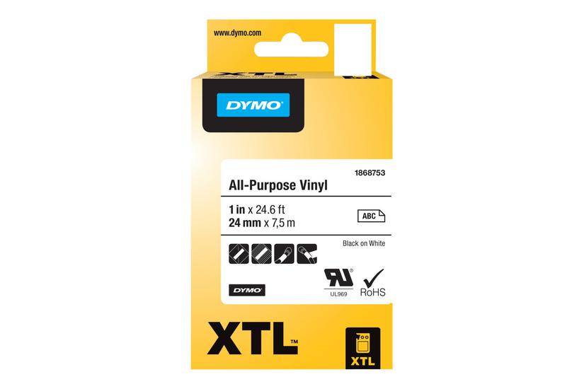 Dymo Xtl All-purpose Tape Kassette Rulle Cm