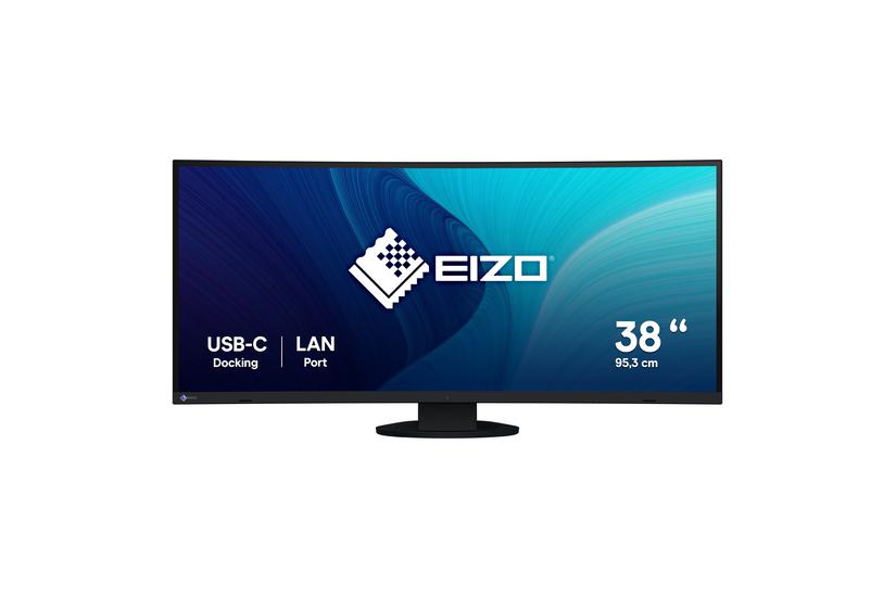 Eizo Flexscan Ev3895-bk Skærm Led Baglys 37 Quot Ips 5ms Uwqhd 3840x1600 Ved 61hz