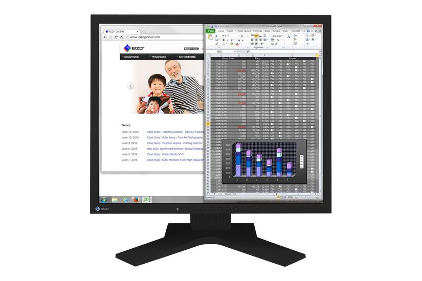 Eizo Flexscan S1934h Skærm Led Baglys 19 Quot Ips 14ms 1280x1024