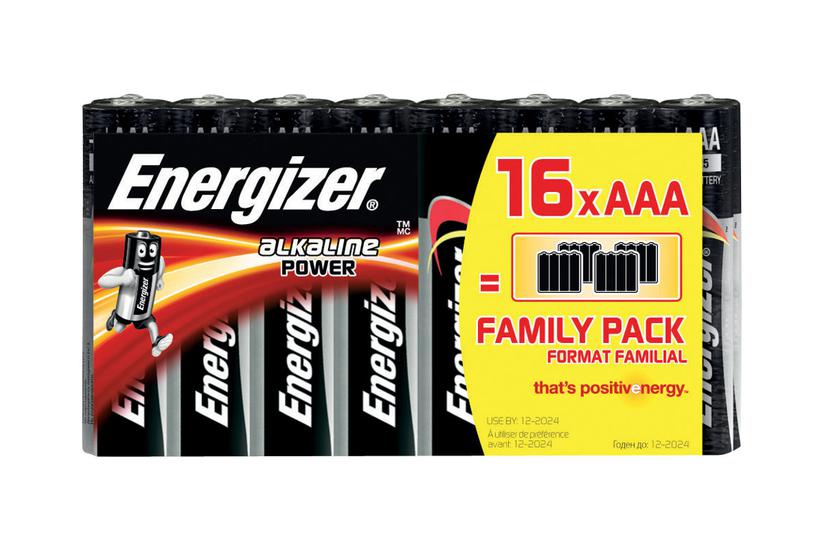 Energizer Batteri 16 Aaa Alkalisk