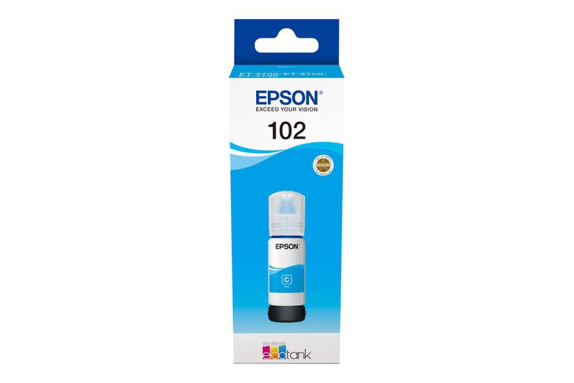 Epson 102 Cyan Original Blækbeholder