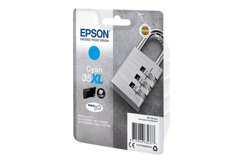 Epson 35 Cyan Original Blækpatron
