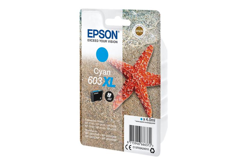 Epson 603 Cyan Original Blækpatron