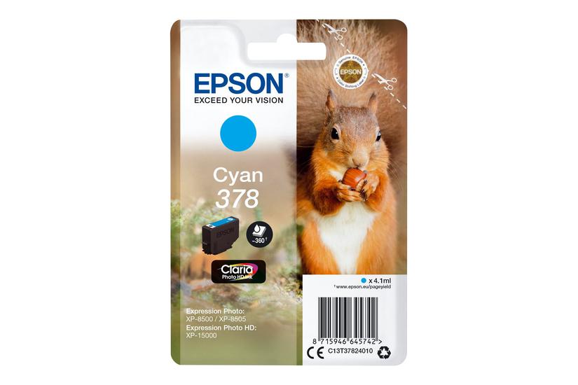 Epson 378 Cyan Original Blækpatron