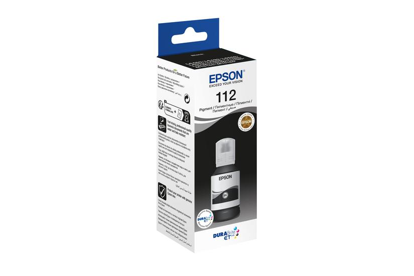 Epson Ecotank 112 Sort Original Blækrefill