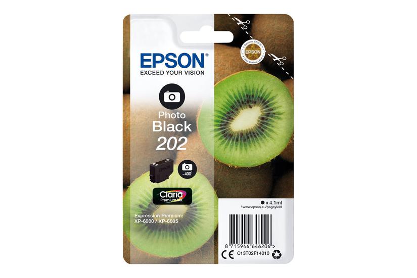 Epson 202 Foto-sort Original Blækpatron