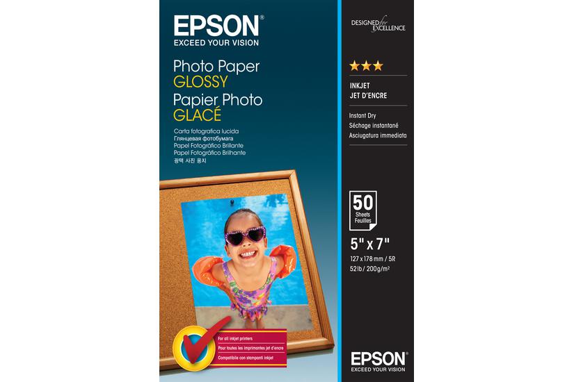 Epson Fotopapir Skinnende 50 Ark 127 178 Mm 200