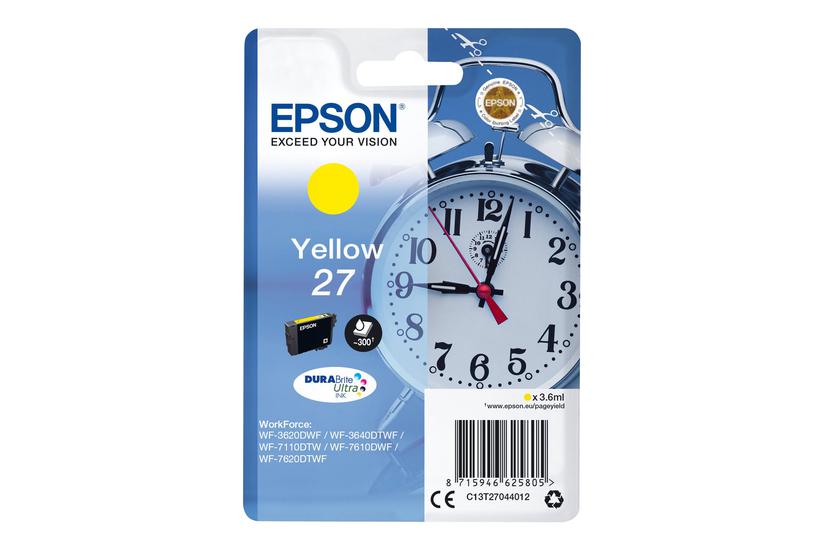 Epson 27 Gul Original Blækpatron