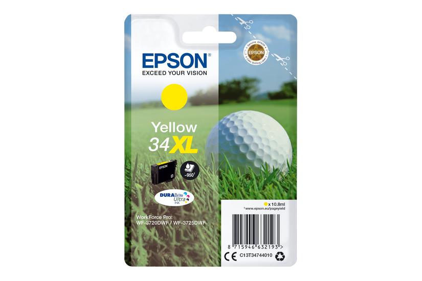 Epson 34 Gul Original Blækpatron