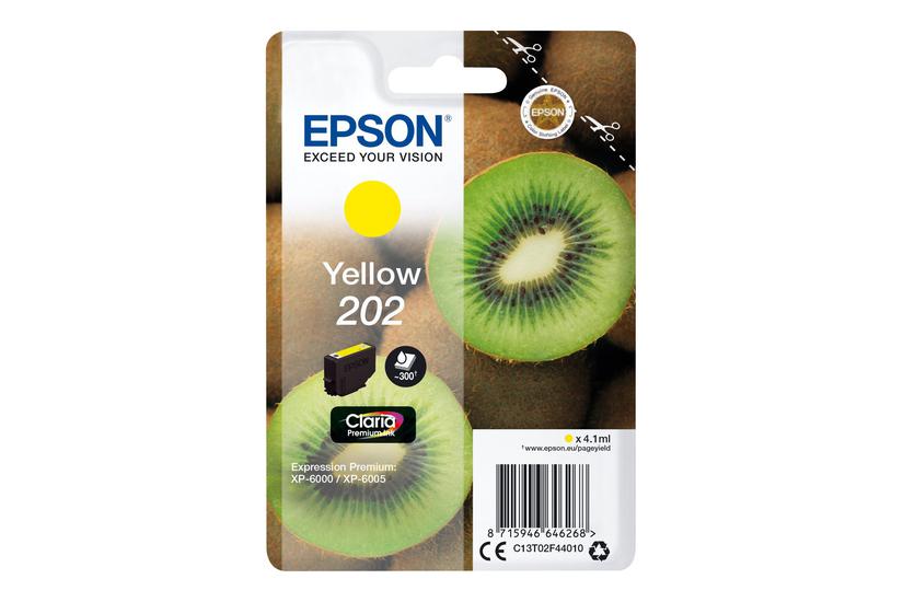Epson 202 Gul Original Blækpatron