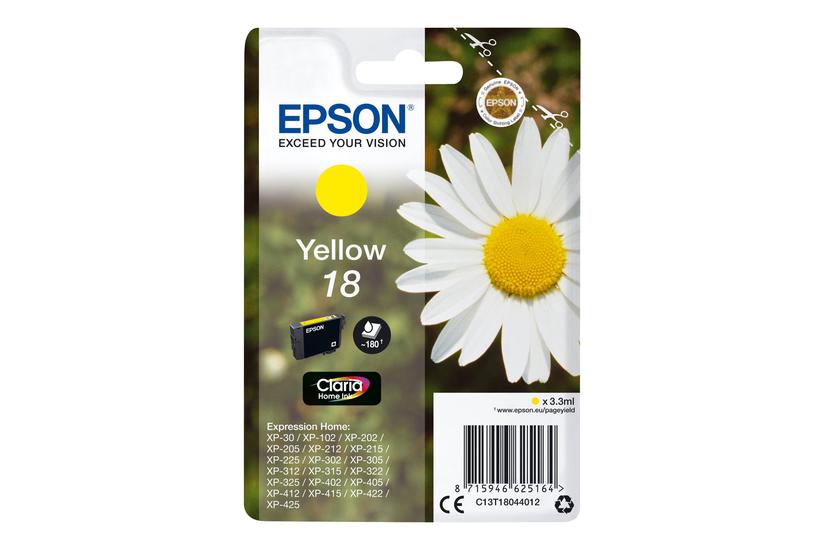 Epson 18 Gul Original Blækpatron
