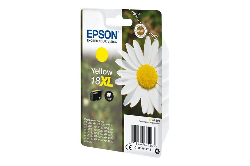 Epson 18 Gul Original Blækpatron