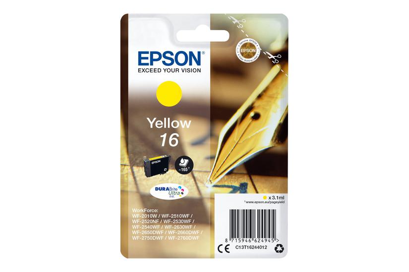 Epson 16 Gul Original Blækpatron