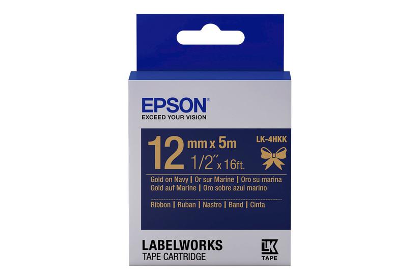 Epson Labelworks Lk-4hkk Båndtape Satin Kassette Rulle Cm