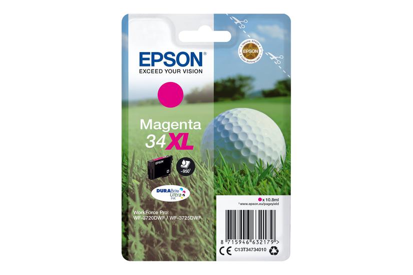 Epson 34 Magenta Original Blækpatron